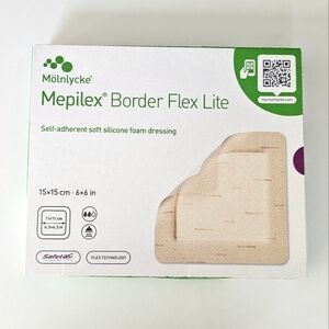 Mepilex Border Flex Lite Silicone Foam Dressing Pack of 5